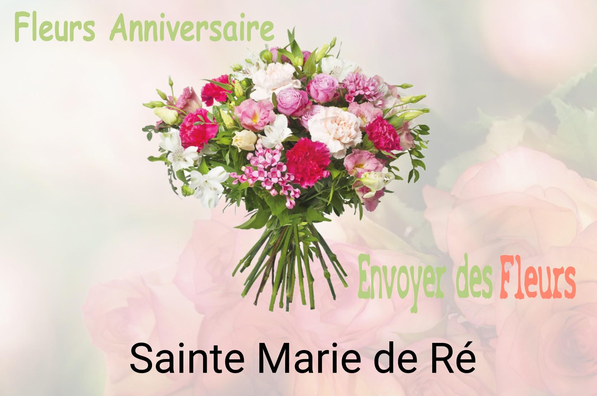 Bouquet de fleurs d’anniversaire livré à Sainte-Marie-de-Ré