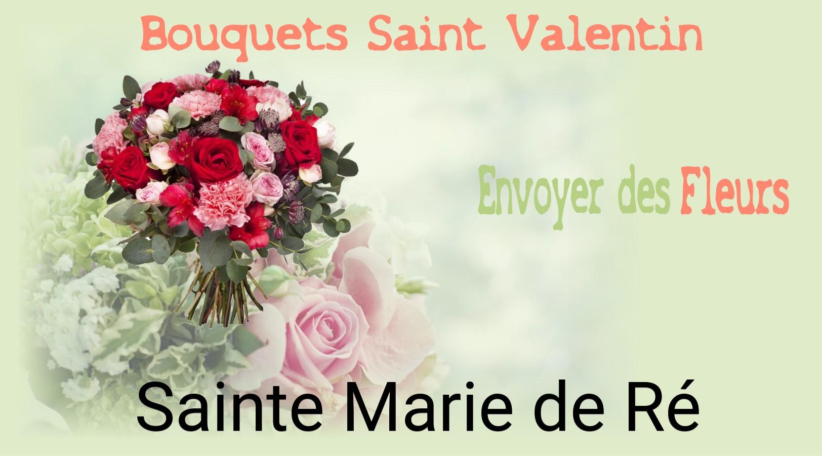 Roses de Saint-Valentin livrées à Sainte-Marie-de-Ré